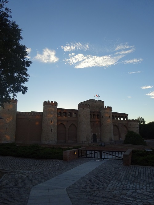 Paseo por Zaragoza Capital. 12 de agosto de 2017. 7. Castillo Aljaferia.